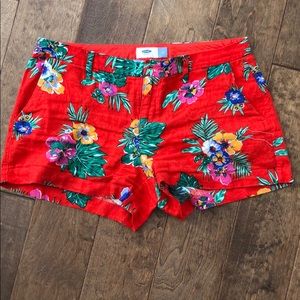Floral shorts